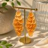 Elegant Shell Earring Bohemian Style Exaggerated Earring Temperament Tassel Drop Earring  Ladies
