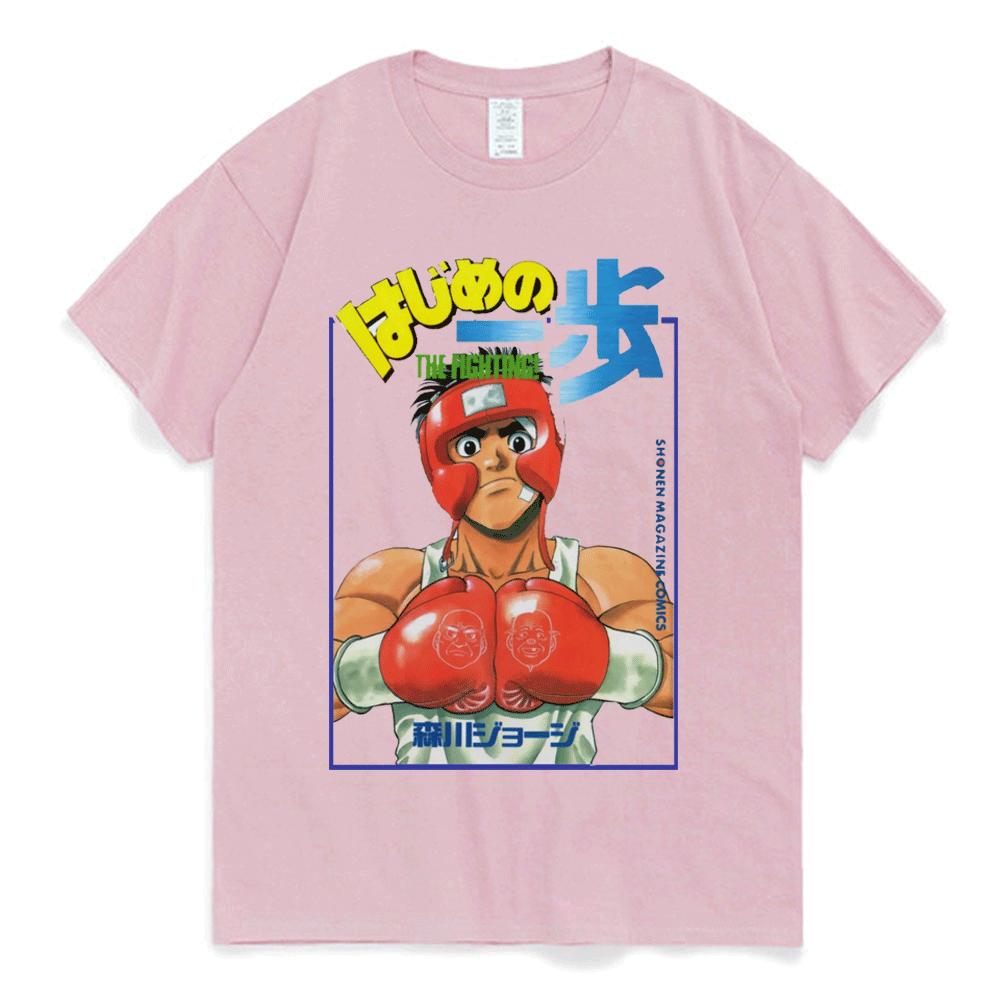 2026 Anime Hajime No Ippo T Shirt Makunouchi Graphic Print Short Sleeve Tee Shirts Cartoon Kamogawa Boxing Gym T-Shirt Streetwear