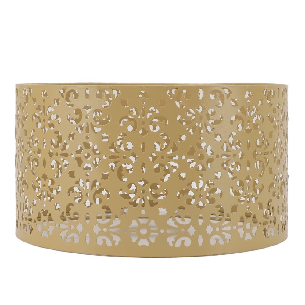 Simple Iron Lampshade Geometric Pattern Medium Size Chandelier Lamp Shades Lamp Cover Bedroom