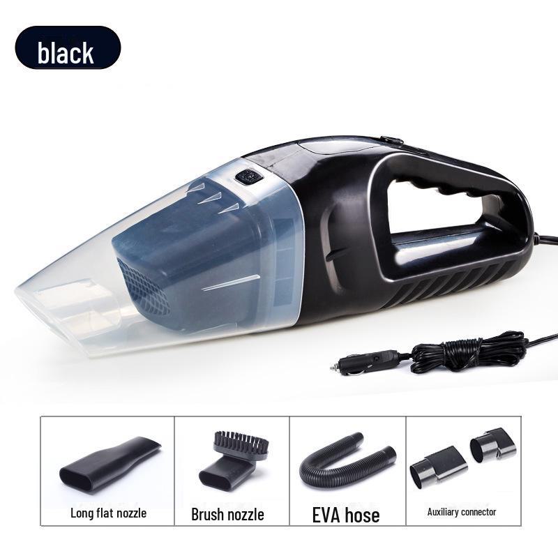 

Автомобильный пылесос Jingtong - мощный ручной пылесос мощностью 120 Вт для влажной/сухой уборки чёрный
