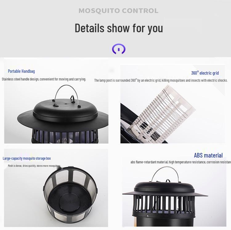 Outdoor & Indoor Electric Mosquito Killer Lamp