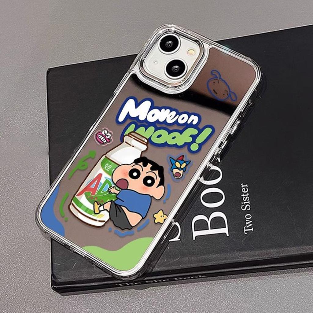 For Apple Mirror Phone Case Non Yellowing Mirror Material Phone Case for Apple Mirror Phone Case Accessories Phone Case