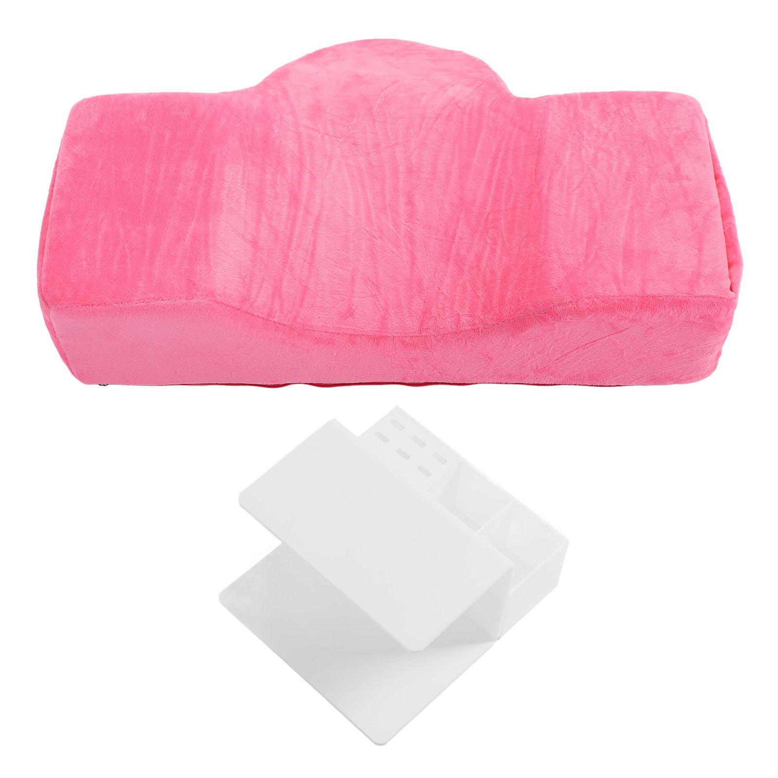 

Подушка для ресниц с полкой, акриловая полка, дышащая эргономичная подушка для ресниц с полкой-органайзером