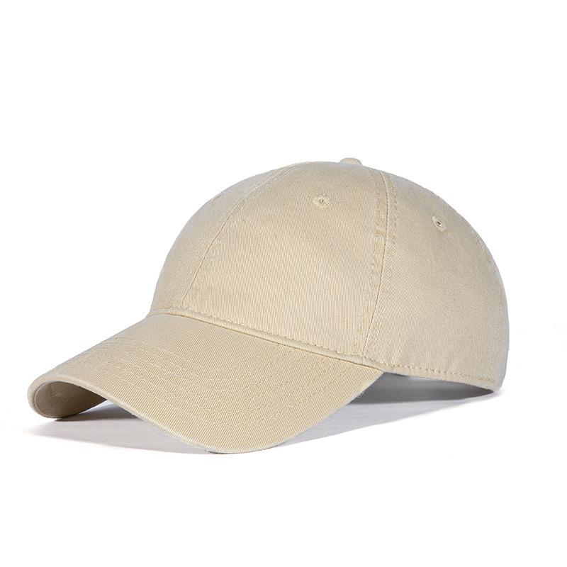 Large Head Circumference Soft Top Baseball Cap Versatile Cotton Cap Men And Women Trendy Sports Sunshade Sunscreen Cap