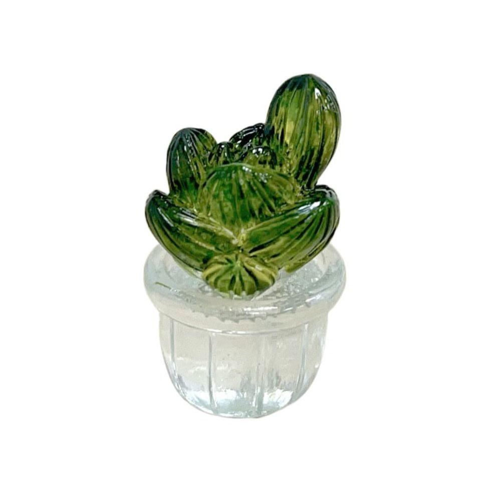 

Имитация смолы кактус бонсай разноцветные миниатюрные суккуленты горшечные вечеринки фестиваль 4