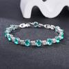 Full Diamond Zircon Bracelet Women'S Simple Temperament Flash Diamond Zircon Bracelet