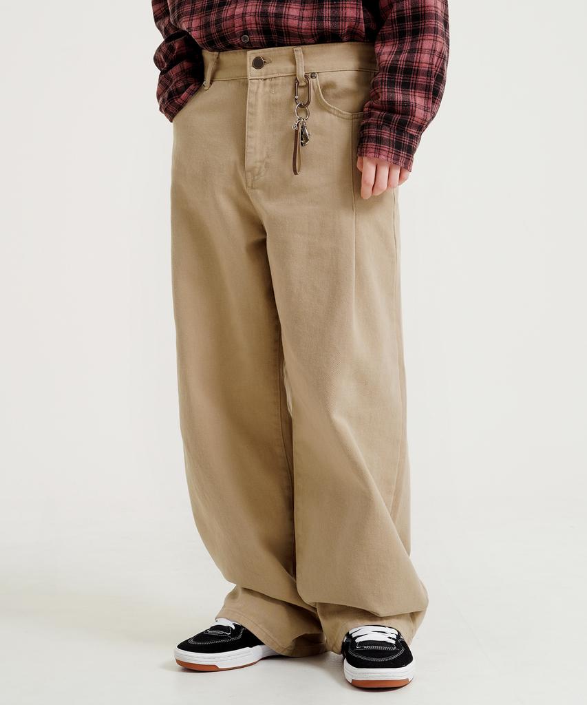 WV PROJECT Leadline Cotton Pants Beige Jnlp7760