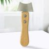 Guitar Cleaning File Tool with Wooden Handle Fret Slotted Cleaning Saw Guitar Fret Nut Saddle Cleaning Saw for Guitar Cleaning