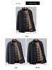 Men's Woolen Coat with Removable Liner - Casual & Business Winter Jacket for Middle-Aged