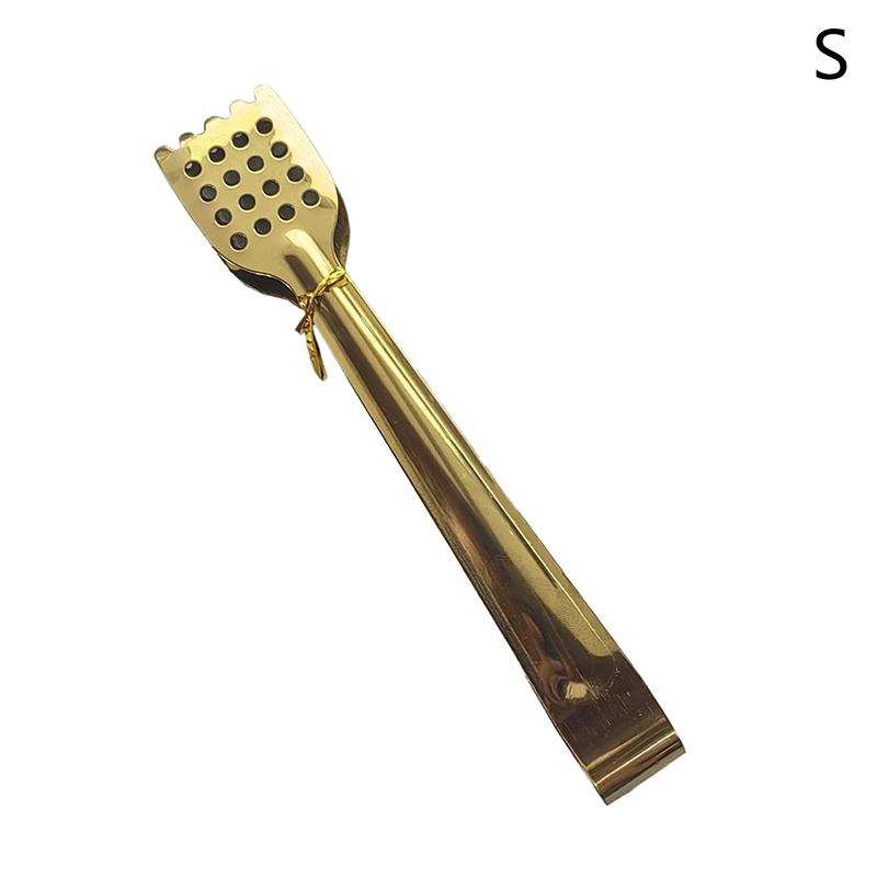 Stainless Steel Food Tongs Kitchen Utensils Buffet Cooking Tool Anti Heat Bread Clip Pastry Clamp For Desserts Salads Barbecue