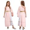 Girls Halloween Carnival Ancient Greek Roman Athena Goddesses Princess Queen Costume Greece Beauty Toga Worship Choir Dress Robe