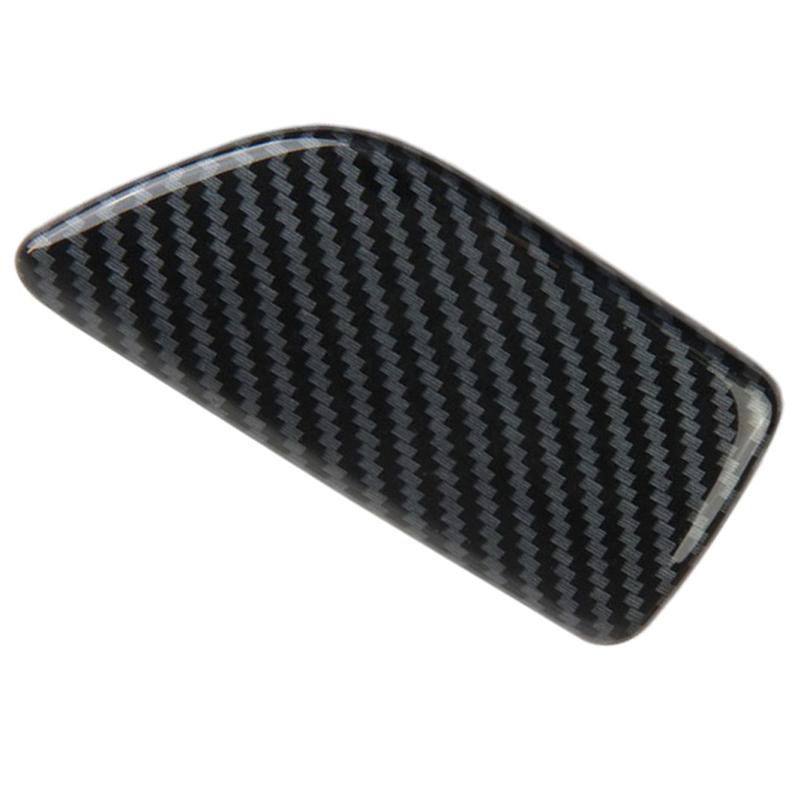 1pc for Ford Maverick  Carbon Fiber Glove Box Handle Cover Sticker Passenger Pilot Storage Interior Accessories