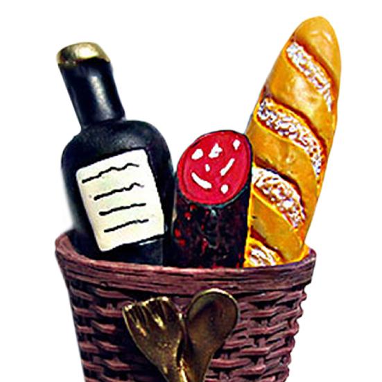 Αυτοκόλλητο σε σχήμα ψωμιού Φορητό Μαγνητικό χαριτωμένο Ψυγείο μαγνήτη για Ψυγείο Κουζίνας