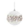 Christmas Ball Ornaments Glitter Sequin Faux Pearl Hanging Ball Decoration Shatterproof Foam Ball Christmas Tree Ornaments