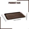 Rectangular Serving Tray Dinner Platter Dessert Vanity Snack Plate Dish Display Board for
