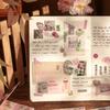 30Sheets/Book Sticker Book Retro Ins Korean Kawaii Sticker Handbook Stationery DIY Hand Account Scrapbook Diary Decoration