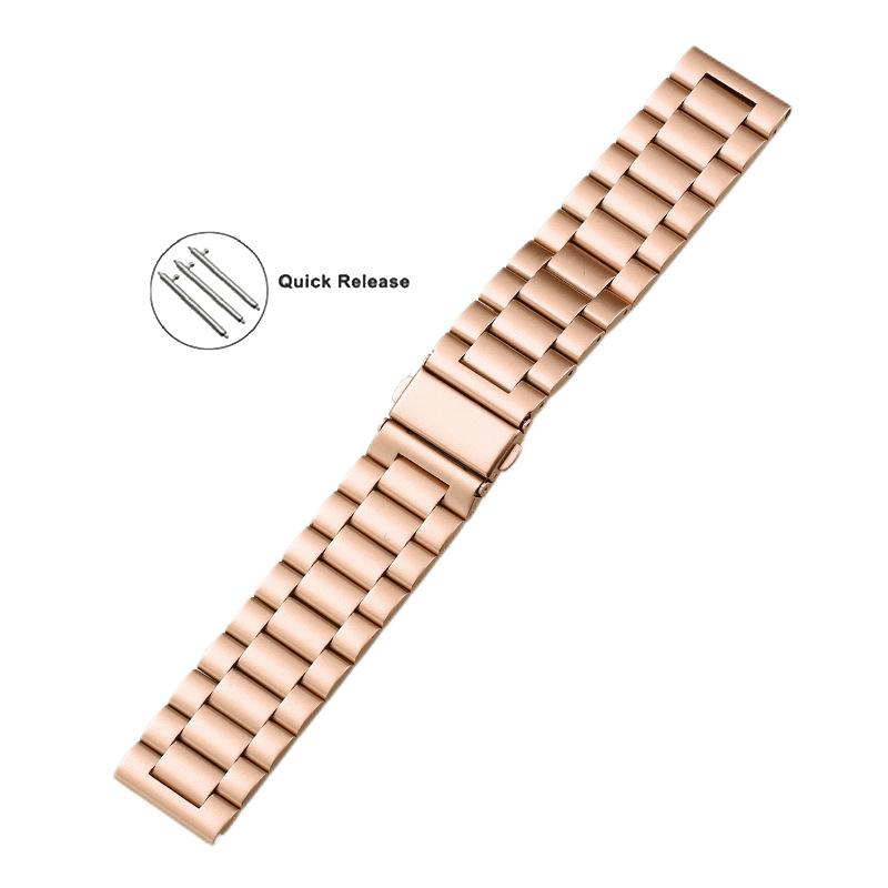 22mm 18mm 24mm 20mm Sternenlicht Edelstahl Uhrenarmband für Samsung Galaxy Watch 3 4 5 Pro 40mm 44mm 42mm 46mm Active2