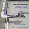 Three-Way Water Purifier Valve with 4 to 2 Points, 3 Points, and 2.5 Points Options - Internal/External Threads.