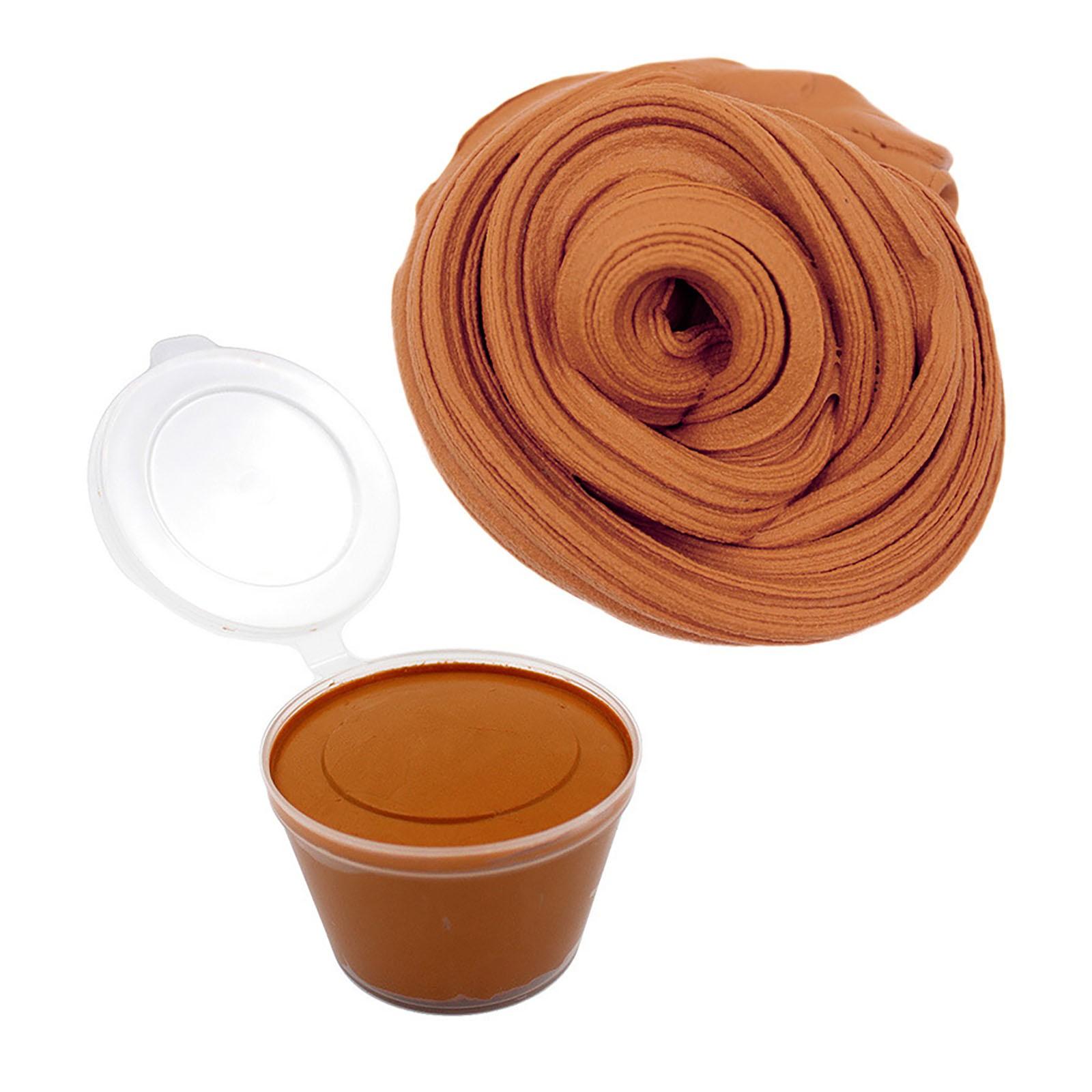 

(H0826)DIY цветная слизь, аромат, снятие стресса, детская цветная грязь, снежинка, грязевая игрушка в подарок One Size кофейный