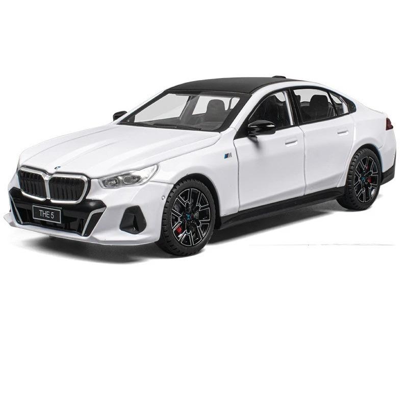 1/24 BMW 5 Series 530 530LI Coupe Alloy Luxy Sports Car Model Diecasts Metal Vehicles Car Model Sound and Light Simulation Kids Gift