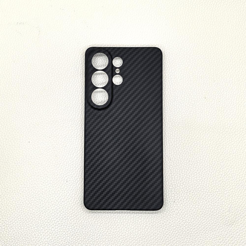 

Ультратонкий чехол из чистого углеродного волокна Kevlar для Samsung Galaxy S23 S24 26 Ultra Plus Commercial Арамидное волокно Ударопрочный чехол For S23 Ultra