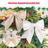 Christmas Diamond Bow Pendant Holiday Window Christmas Tree Decoration