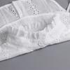 White Lace Lapel Half Shirt Black False Blouse Collar Detachable Fake Collar  Clothes Decoration