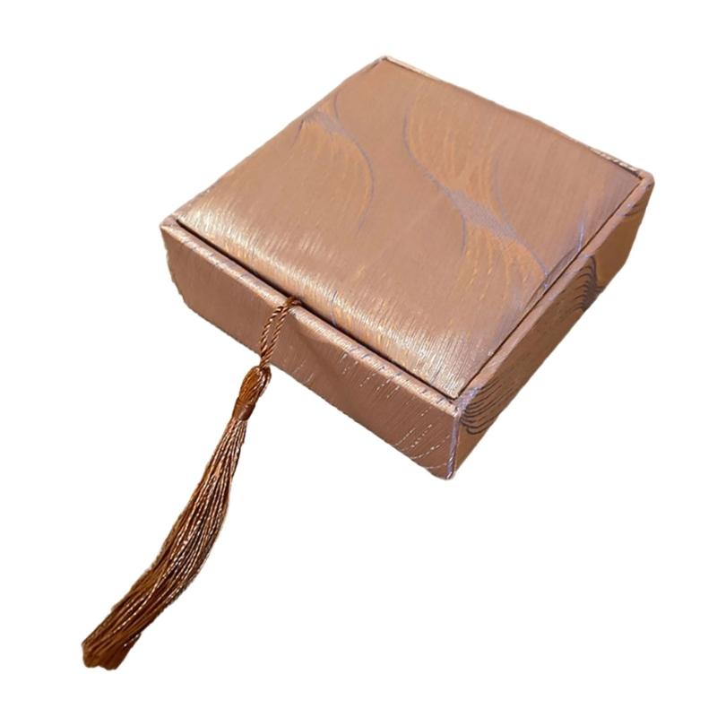 Elegant Chinese Jewelry Storage Box With Tassels Details Traditional Chinese Jewelry Case Stand Holder For Organizing 1