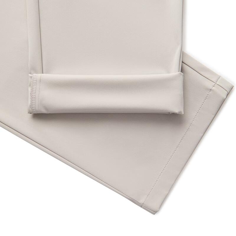 Qipai Men's Cool-Touch Anti-Bacterial Mosquito-Repellent Business Casual Slim Straight Pants