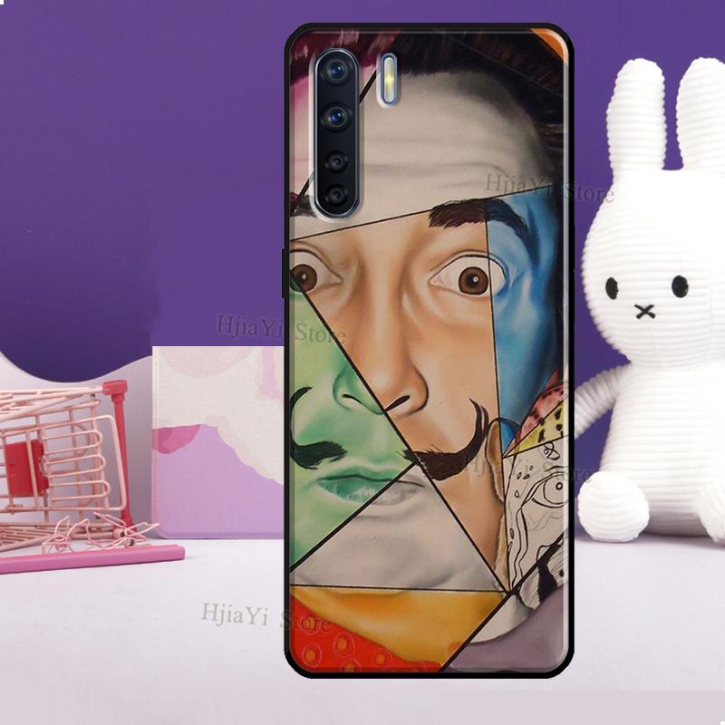Salvador Dali Kunst Handyhülle Für OPPO A5 A9 A31 A53 S 2020 A94 A74 A54 A72 A52 A83 A91 A93 A15 Reno 5 Lite