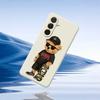 For Samsung Galaxy A36 5G Case Cool Bear Pattern Printing Straight Edge TPU Phone Back Cover
