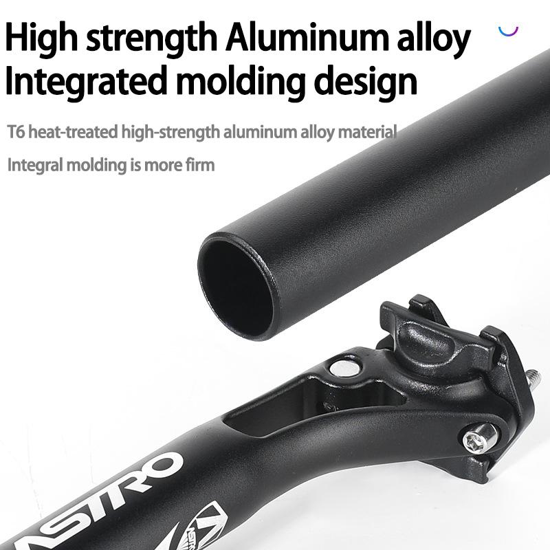Bicycle Seat Post Road Mtb Saddle Seatpost Ultralight Aluminum Alloy Hollow Bike Seat Tube 27.2/30.9/31.6mm*400mm Cycling Parts