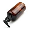 Refillable Empty Pump Bottles Black Lotion Pump Soap Dispenser Spas Therapists 250ml Brown For salons Brand new