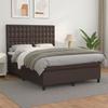 3142777 vidaXL Divan Bed with Mattress Grey 120x200 Cm Faux Leather
