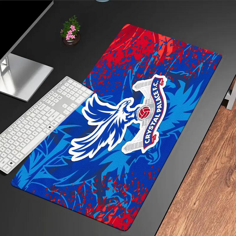 Crystal Palace Football Club mouse pad, rubber base, esports desk mat, mouse pad for gamers and office use, gaming desk , easy to clean mat
