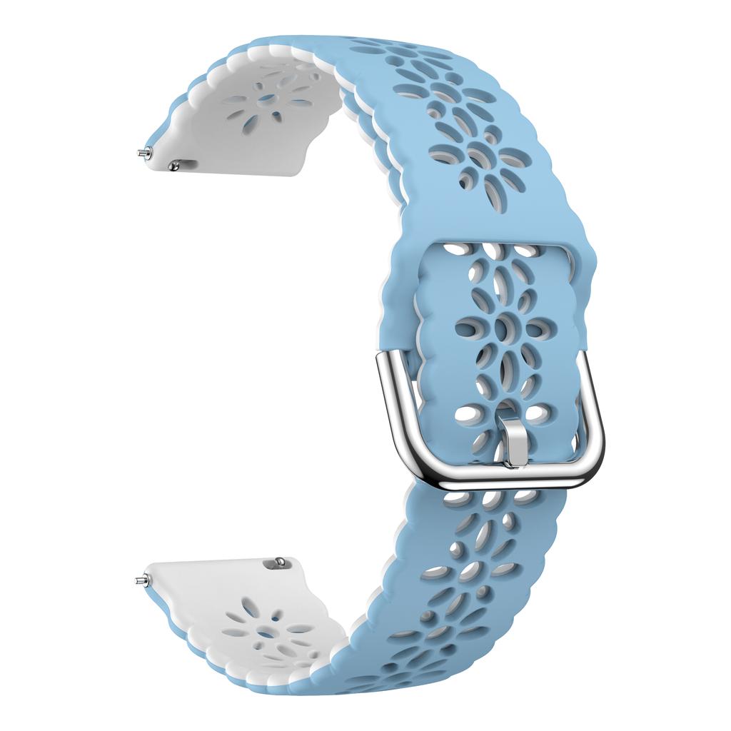20mm Replacement Band For Samsung Galaxy Watch 5 44mm 40mm Pro 45mm/Active 2/Galaxy Watch 4 Lace Silicone Strap For Women Girls