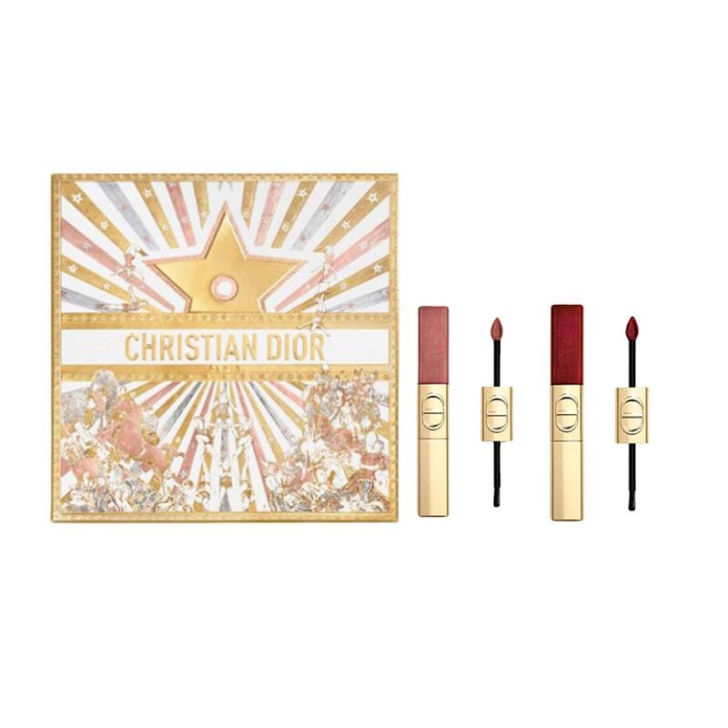 DIOR Accessory Two-piece set: #520 lip glaze 11ml + #881 lip glaze 11ml белый