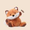 26cm Kawaii Fox Plush Toys Cartoon Orange Fox Stuffed Animal Lovely Soft Companion Doll Toy for Girls Birthday Gift Home Decor