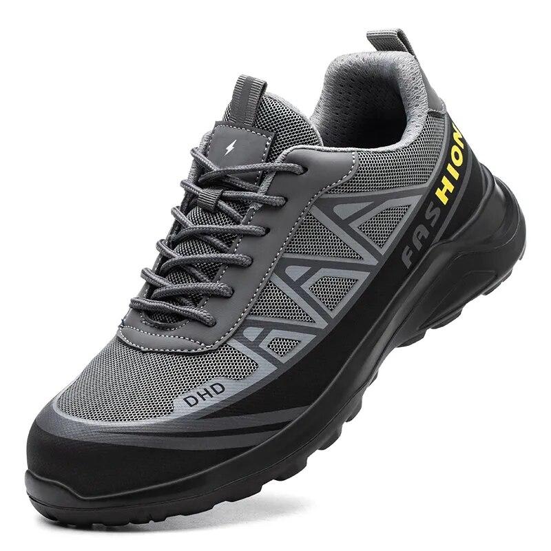

Safety Shoes Man For Work Safety Boots Indestructible Construction Shoes Steel Toe Protective Men s Work Shoes Anti-stab Boots 39