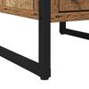 Nightstand Set of 2 Reclaimed Wood Look 39.5 x 30 x 50 cm Engineered Wood