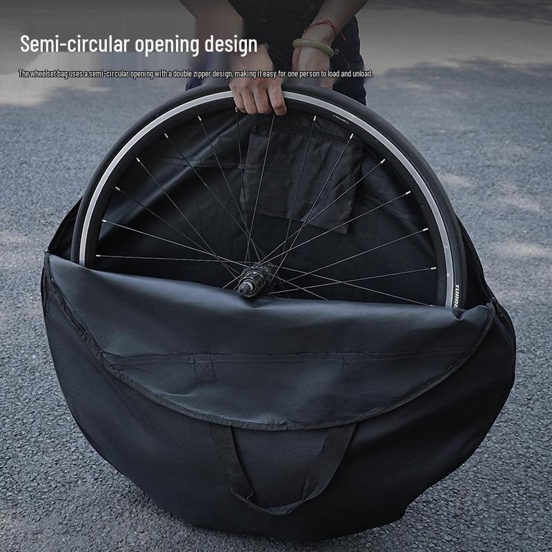 Universal Bicycle Wheel Carrying Bag for 26'', 27.5'', 29'', 700C - Suitable for Mountain & Road Bikes
