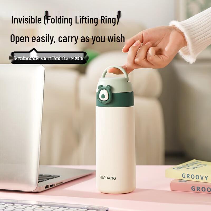 Fuguan Children s 316L Stainless Steel Insulated Water Bottle