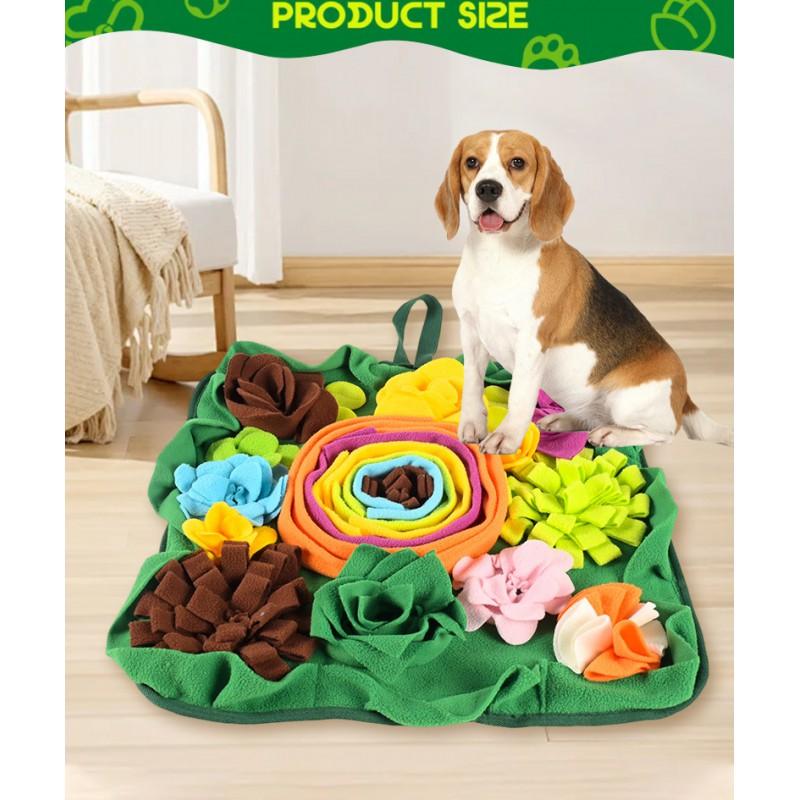 Interactive Snuffle Mat Dogs - Slow Feeder Puzzle Toy Mental Stimulation Indoor Exercise Training