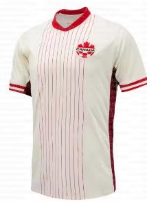 2026 parent-child football T-shirt 3D printed Canada national team jersey quick-drying breathable adult children's top