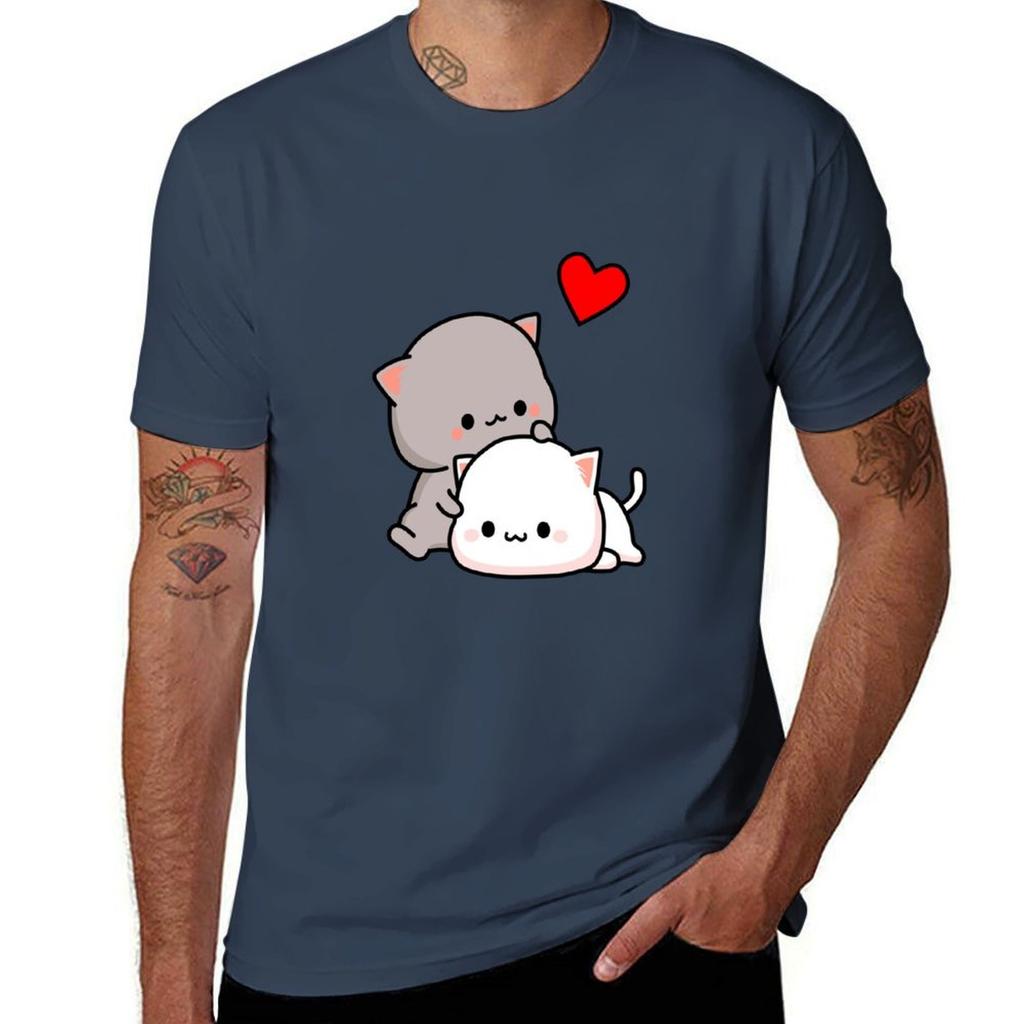 Peach Cat and Goma Love Never Fails Classic TShirt Moisture Wicking Quick Dry Tee