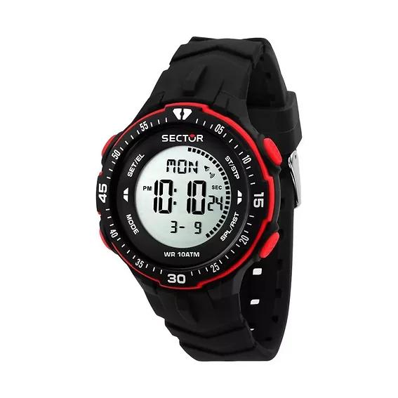Sector EX-26 Digital Plastic Strap Quartz R3251280001 100M Men's Watch