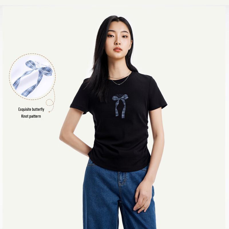 

FivePlus Women s Short Sleeve Slim Fit T-shirt M