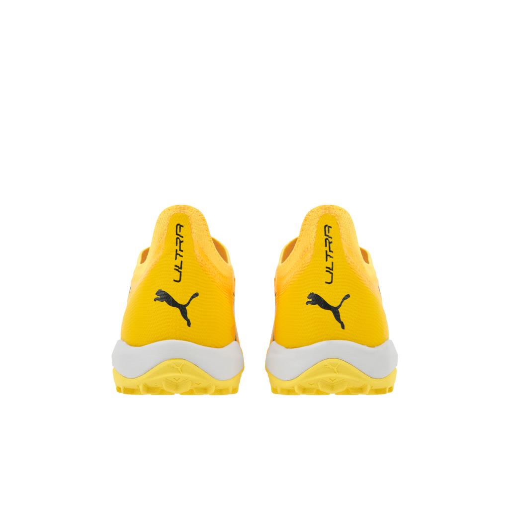 Puma Ultra Ultimate Cage Round Toe Comfortable TF (Rubber Studs) Durable Breathable Soccer Shoes Men Soccer Shoes Yellow 107502-04