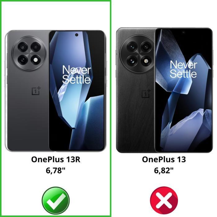 Gehärtetes Glas - Phonillico® - OnePlus 13R - 2er-Pack - Kratzfest - Transparent