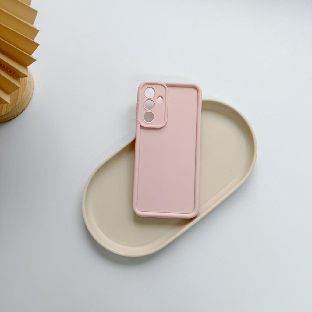 Suitable for Samsung A06 Emery Solid Color Tpu Mobile Phone Case Anti Fall Material S25 A16 Mobile Phone Protection Case